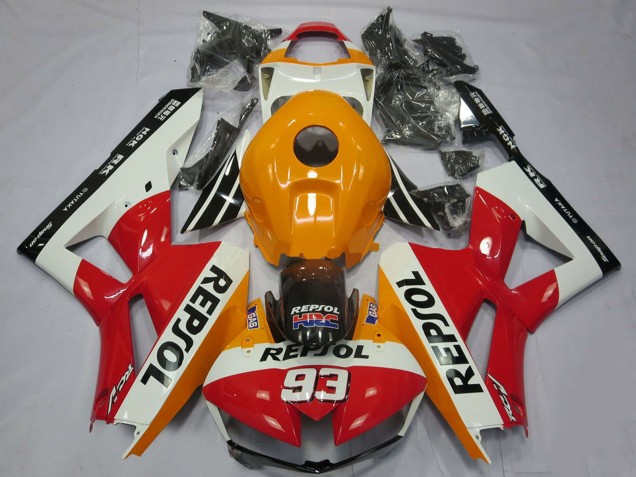 2013-2026 Orange White Red Glossy Black Repsol 93 Honda CBR600RR Motorcycle Fairings UK Stores