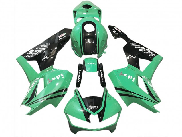 2013-2026 Green Glossy Black Honda CBR600RR Motorcycle Fairings UK Stores