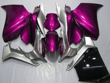 2010-2016 Silver Pink Honda VFR 1200 Motorcycle Fairings UK Stores