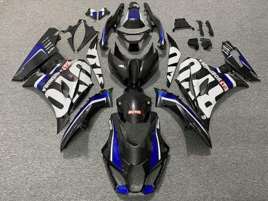 2017-2025 Carbon Fiber Style Blue Suzuki GSXR 1000 Motorcycle Fairings UK Stores