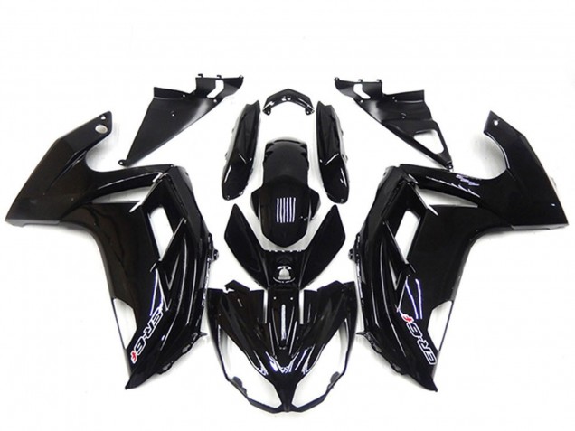 2012-2014 Glossy Black Kawasaki Ninja ER6F Motorcycle Fairings UK Stores