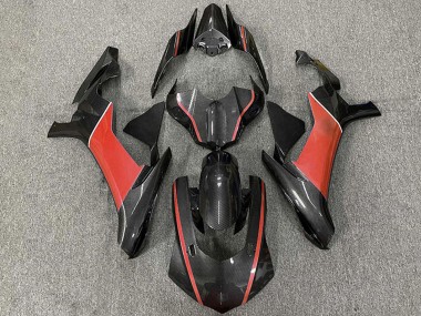 2015-2019 Carbon Fiber Red Yamaha R1 Motorcycle Fairings UK Stores