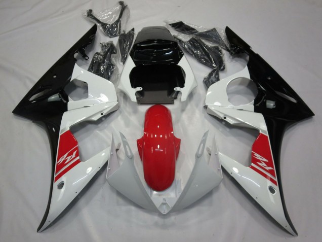 2005 White Red Black Yamaha R6 Motorcycle Fairing UK Stores