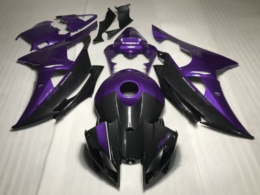 2008-2016 Purple Carbon Fiber Style Yamaha R6 Motorcycle Fairings UK Stores