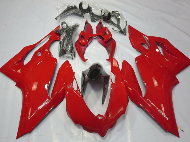 2011-2014 Red Ducati 1199 Motorcycle Fairings UK Stores