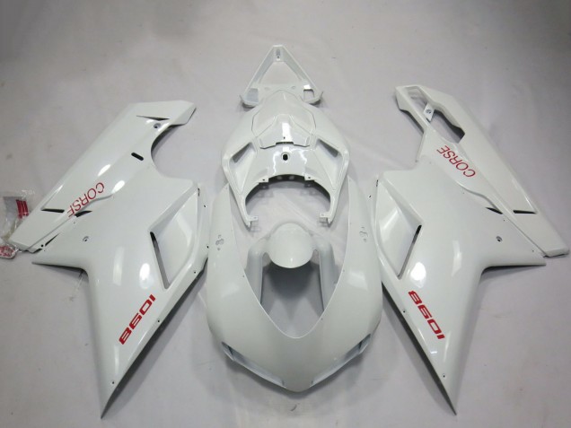 2007-2014 White Corse Ducati 1098 Motorcycle Fairings UK Stores