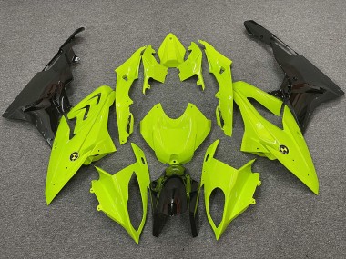 2009-2014 Neon Yellow Glossy Black BMW S1000RR Motorcycle Fairings UK Stores