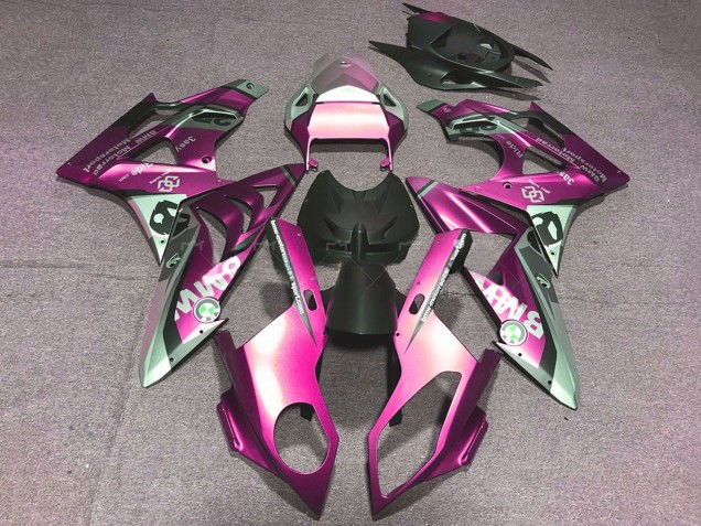 2017-2018 Pink Black BMW S1000RR Motorcycle Fairings UK Stores