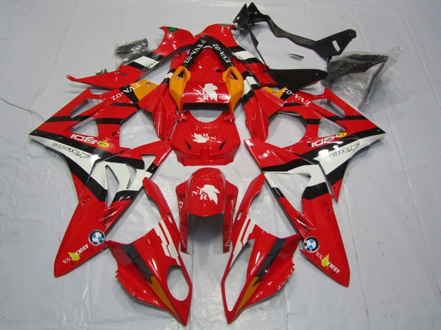 2017-2018 Red White Black BMW S1000RR Motorcycle Fairings UK Stores