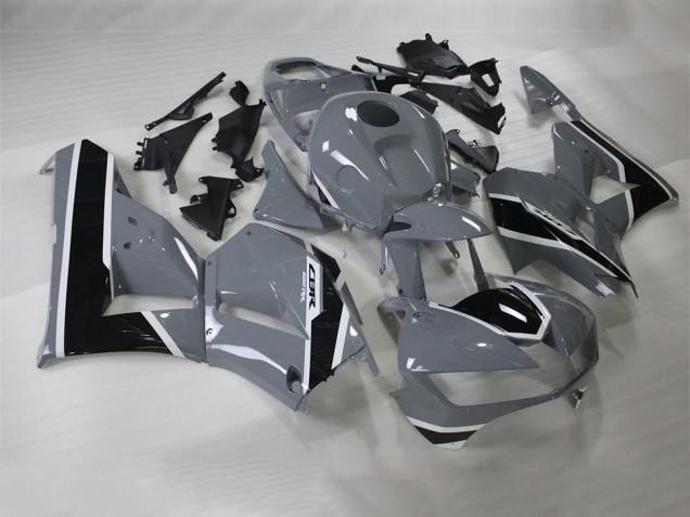 2013-2026 Nardo Grey Glossy Black Honda CBR600RR Motorcycle Fairings UK Stores