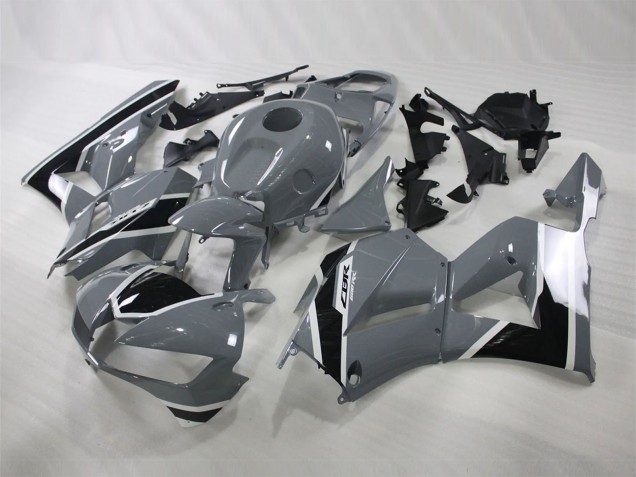 2013-2026 Nardo Grey Glossy Black Honda CBR600RR Motorcycle Fairings UK Stores