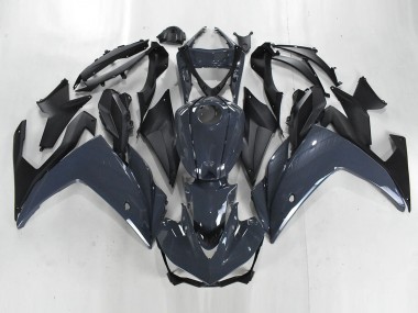 2015-2018 Dark Grey Matte Black Yamaha YZF R3/R25 Motorcycle Fairings UK Stores