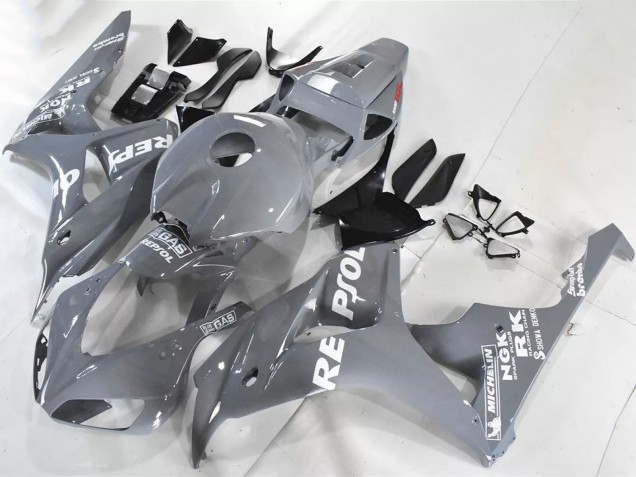 2006-2007 Nardo Grey White Repsol Honda CBR1000RR Motorcycle Fairings UK Stores