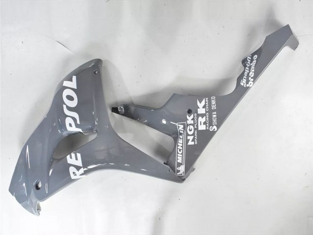 2006-2007 Nardo Grey White Repsol Honda CBR1000RR Motorcycle Fairings UK Stores