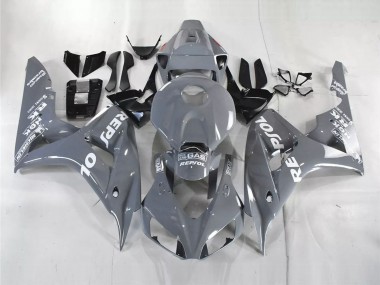2006-2007 Nardo Grey White Repsol Honda CBR1000RR Motorcycle Fairings UK Stores