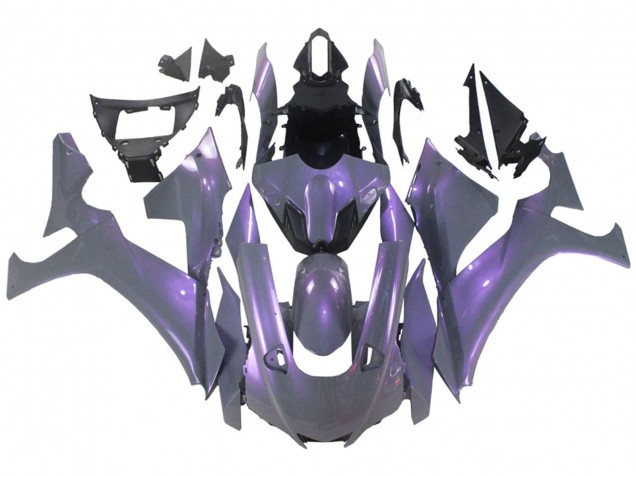 2020-2025 Chameleon Grey Dazz Pearl Purple Yamaha YZF 1000 R1 Motorcycle Fairings UK Stores