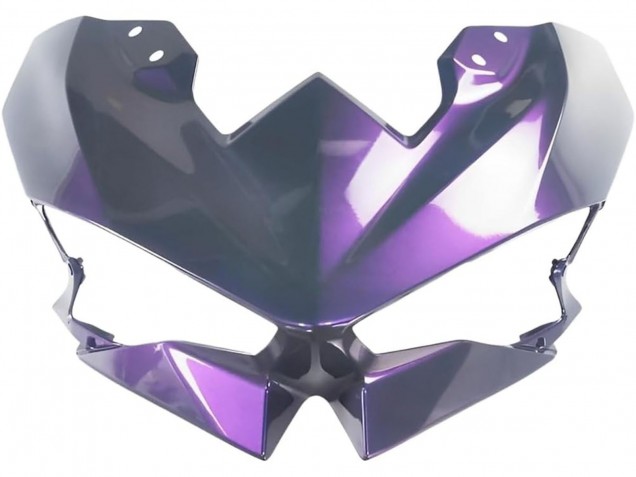 2024-2025 Chameleon Grey Dazz Pearl Purple Kawasaki Ninja 500 EX500R Motorcycle Fairings UK Stores