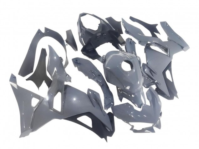 2024-2025 Nardo Grey Kawasaki Ninja 500 EX500R Motorcycle Fairings UK Stores