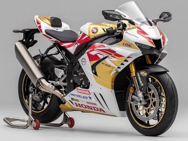 2020-2023 White Red Gold Motul Honda CBR1000RR-R Motorcycle Fairing UK Stores