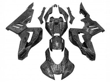 2020-2023 Black Forged Carbon Fiber Honda CBR1000RR-R Motorcycle Fairings UK Stores