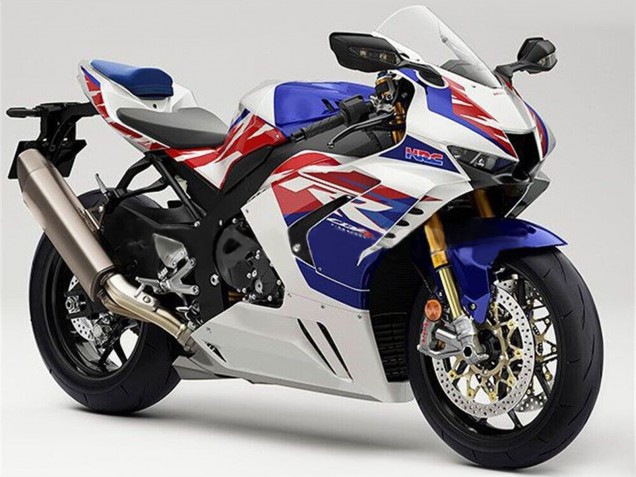 2020-2023 White Red Blue Honda CBR1000RR-R Motorcycle Fairings UK Stores