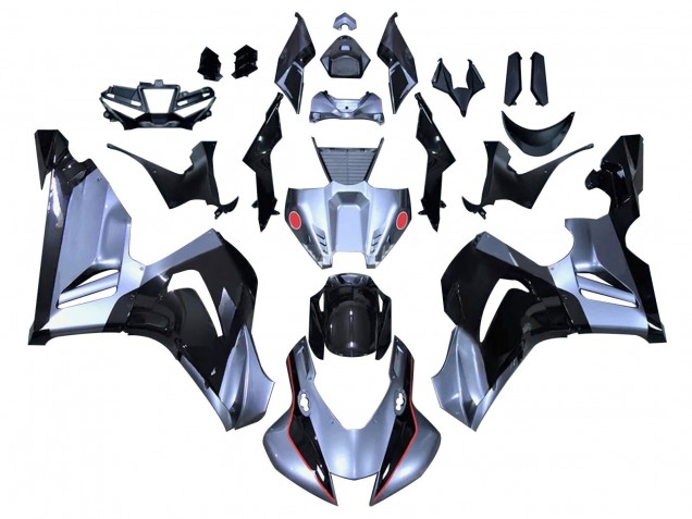 2020-2023 Silver Glossy Black Honda CBR1000RR-R Motorcycle Fairings UK Stores