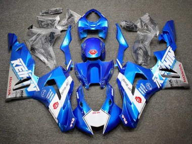 2020-2023 Blue White Honda CBR1000RR-R Motorcycle Fairings UK Stores