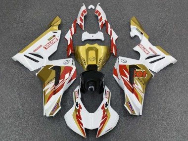 2020-2023 White Red Gold Motul Honda CBR1000RR-R Motorcycle Fairings UK Stores