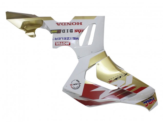 2020-2023 White Red Gold Motul HRC Honda CBR1000RR-R Motorcycle Fairings UK Stores