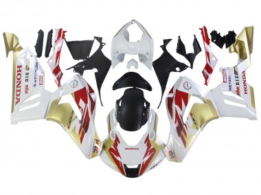 2020-2023 White Red Gold Motul HRC Honda CBR1000RR-R Motorcycle Fairings UK Stores