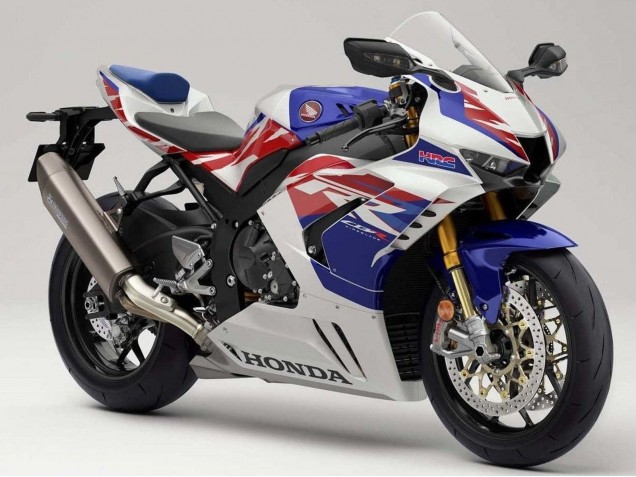 2020-2023 White Red Blue HRC Honda CBR1000RR-R Motorcycle Fairings UK Stores