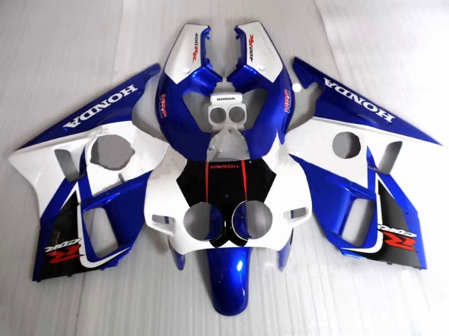1987-1989 White Blue HRC Honda CBR400RR NC23 Motorcycle Fairings UK Stores