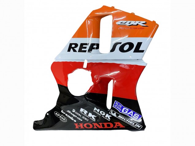 1987-1989 Orange White Red Glossy Black Repsol HRC Honda CBR400RR NC23 Motorcycle Fairings UK Stores
