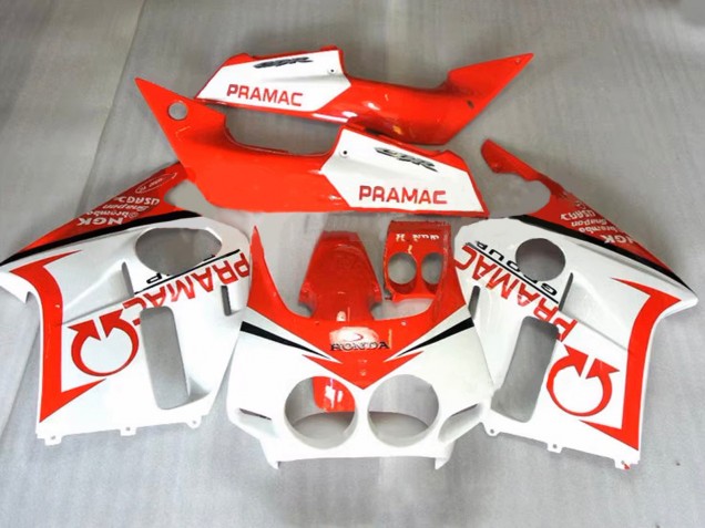1987-1989 Orange White Pramac Honda CBR400RR NC23 Motorcycle Fairings UK Stores