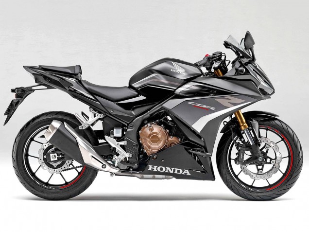 2022 White Matte Black Honda CBR400R Motorcycle Fairings UK Stores