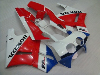 1988-1992 White Red Blue Honda VFR400R NC30 Motorcycle Fairings UK Stores