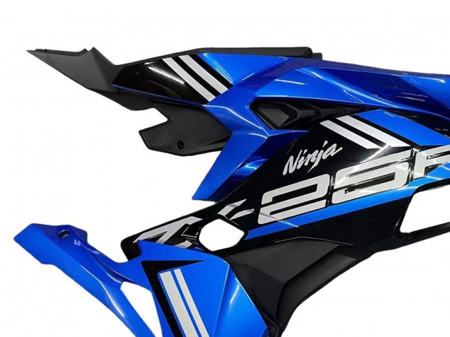 2019-2025 Blue White Matte Black Kawasaki ZX25R ZX-25R Motorcycle Fairings UK Stores