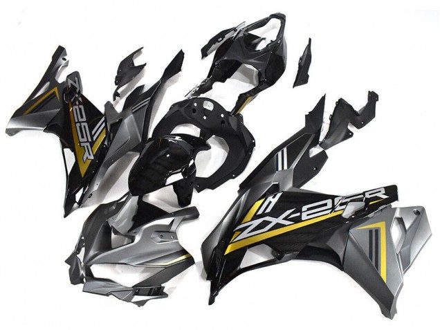 2019-2025 Grey Gold Glossy Black Kawasaki ZX25R ZX-25R Motorcycle Fairings UK Stores