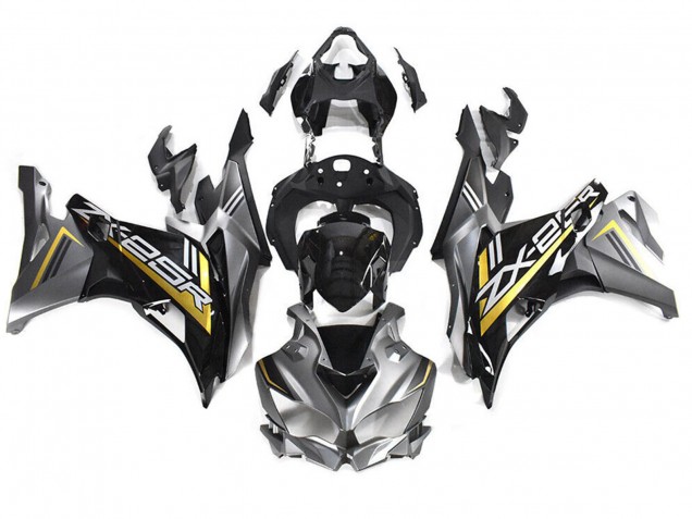 2019-2025 Grey Gold Glossy Black Kawasaki ZX25R ZX-25R Motorcycle Fairings UK Stores