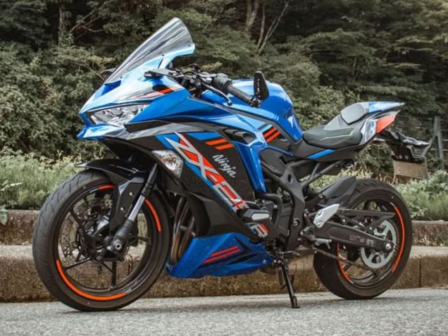 2019-2025 Blue Red Grey Kawasaki ZX25R ZX-25R Motorcycle Fairings UK Stores