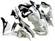 2019-2025 White Silver Green Black Trick Star Kawasaki ZX25R ZX-25R Motorcycle Fairings UK Stores