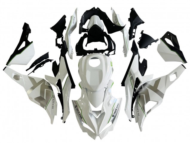 2019-2025 White Silver Green Black Trick Star Kawasaki ZX25R ZX-25R Motorcycle Fairings UK Stores