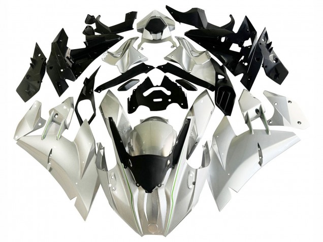 2015-2022 Silver Kawasaki Ninja H2 Motorcycle Fairings UK Stores