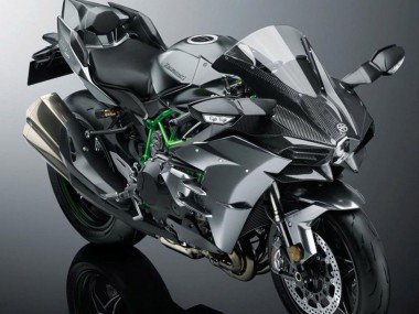 2015-2022 Grey Kawasaki Ninja H2 Motorcycle Fairing UK Stores