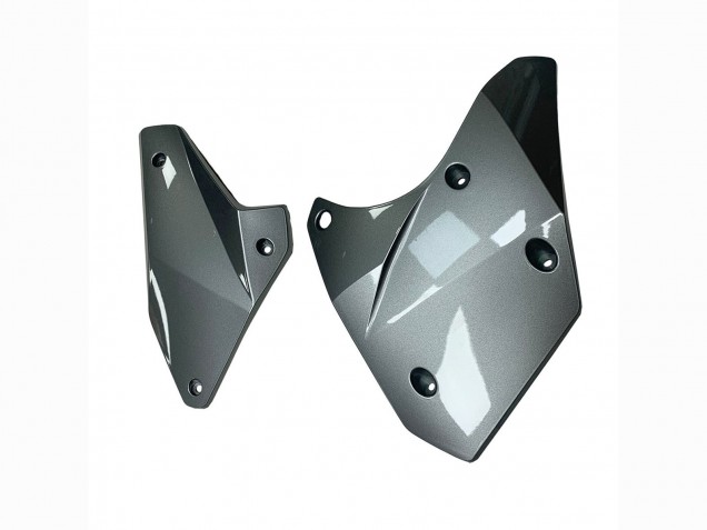 2015-2022 Silver Black Carbon Fiber Kawasaki Ninja H2 Motorcycle Fairings UK Stores