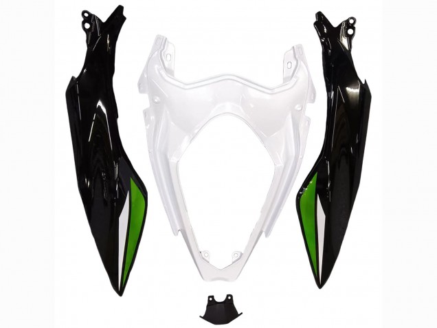 2018-2024 White Glossy Black Green Kawasaki Z400 Motorcycle Fairings UK Stores