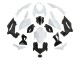 2018-2024 Unpainted Kawasaki Z400 Motorcycle Fairings UK Stores
