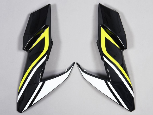 2017-2019 Black White Yellow Kawasaki Ninja Z650 Motorcycle Fairings UK Stores