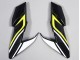 2017-2019 Black White Yellow Kawasaki Ninja Z650 Motorcycle Fairings UK Stores