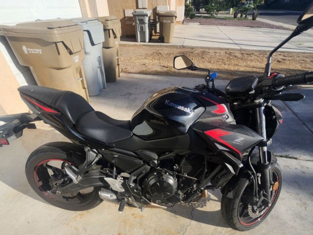 2020-2023 Black Red Kawasaki Ninja Z650 Motorcycle Fairings UK Stores